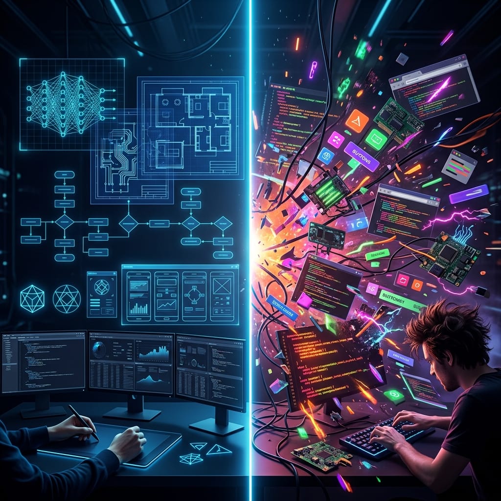 SDD con IA vs Vibe Coding: construir rápido no es lo mismo que construir bien