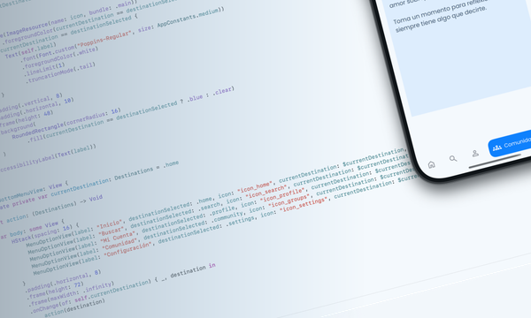 Implementación de un Menú Inferior Animado con SwiftUI